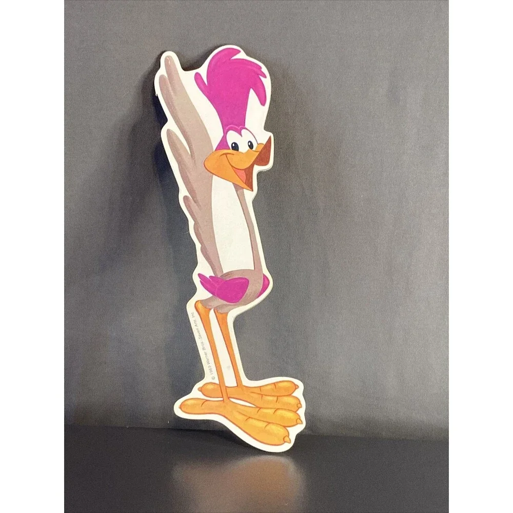 Road Runner Game Piece Replacement Part 1969 Warner Bros cardboard cutout